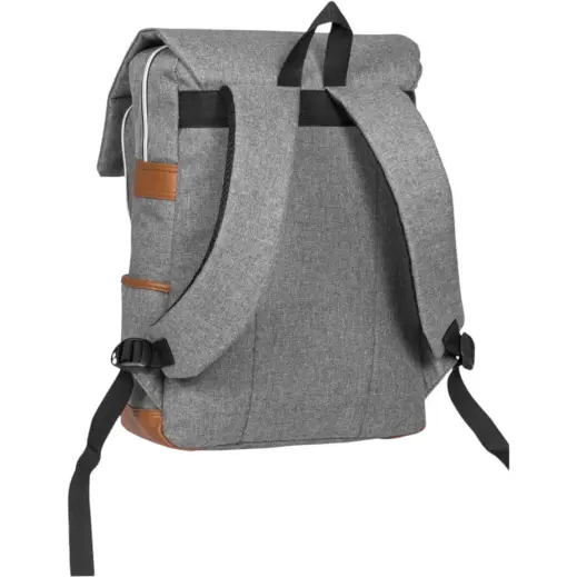 US Basic Hudson Laptop Backpack Back